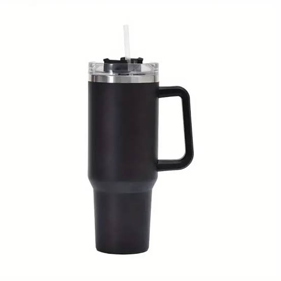 Premium Simple Tumbler 40oz – Elegant Stainless Steel Hot & Cold Cup (Random Color)