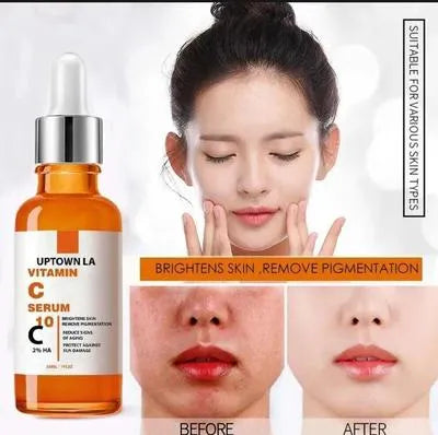 Uptown La Vitamin C Serum 10% Brightening Hydrating Skin Care